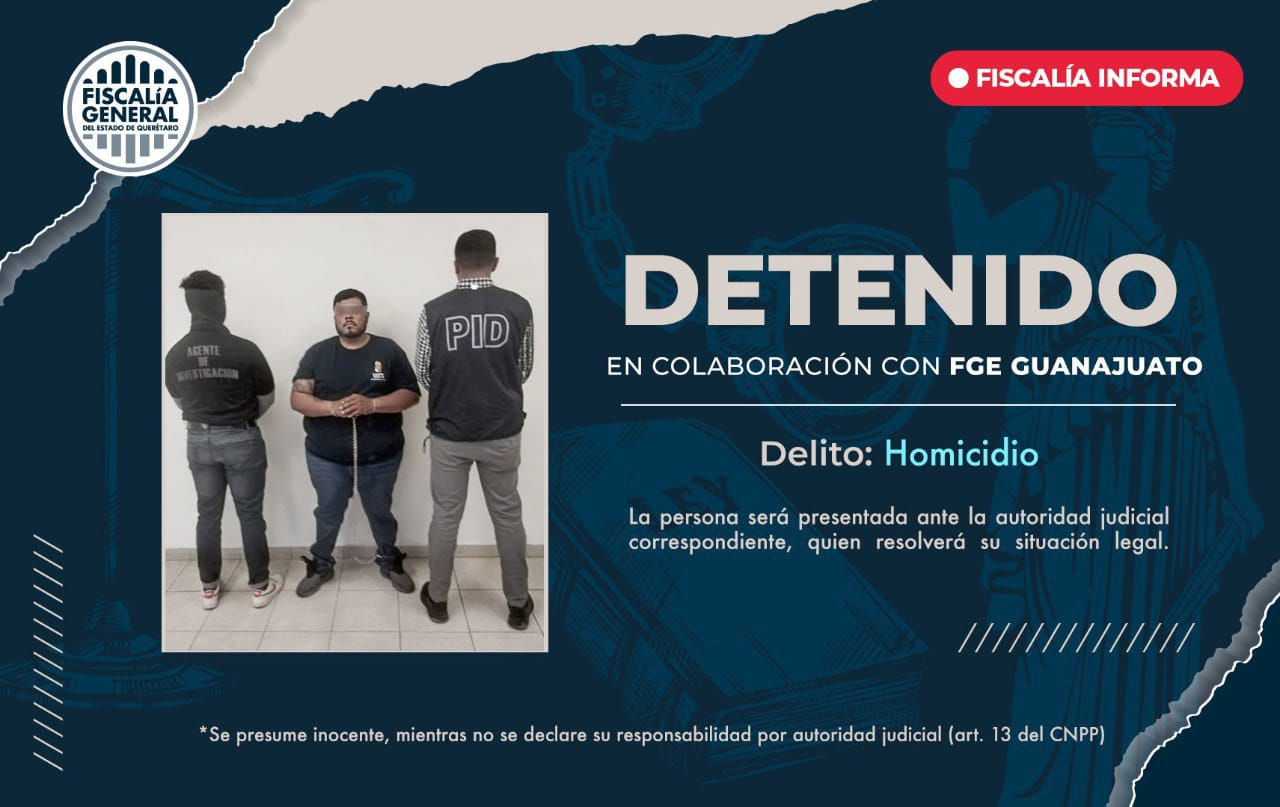 Objetivo de Guanajuato es detenido en Querétaro