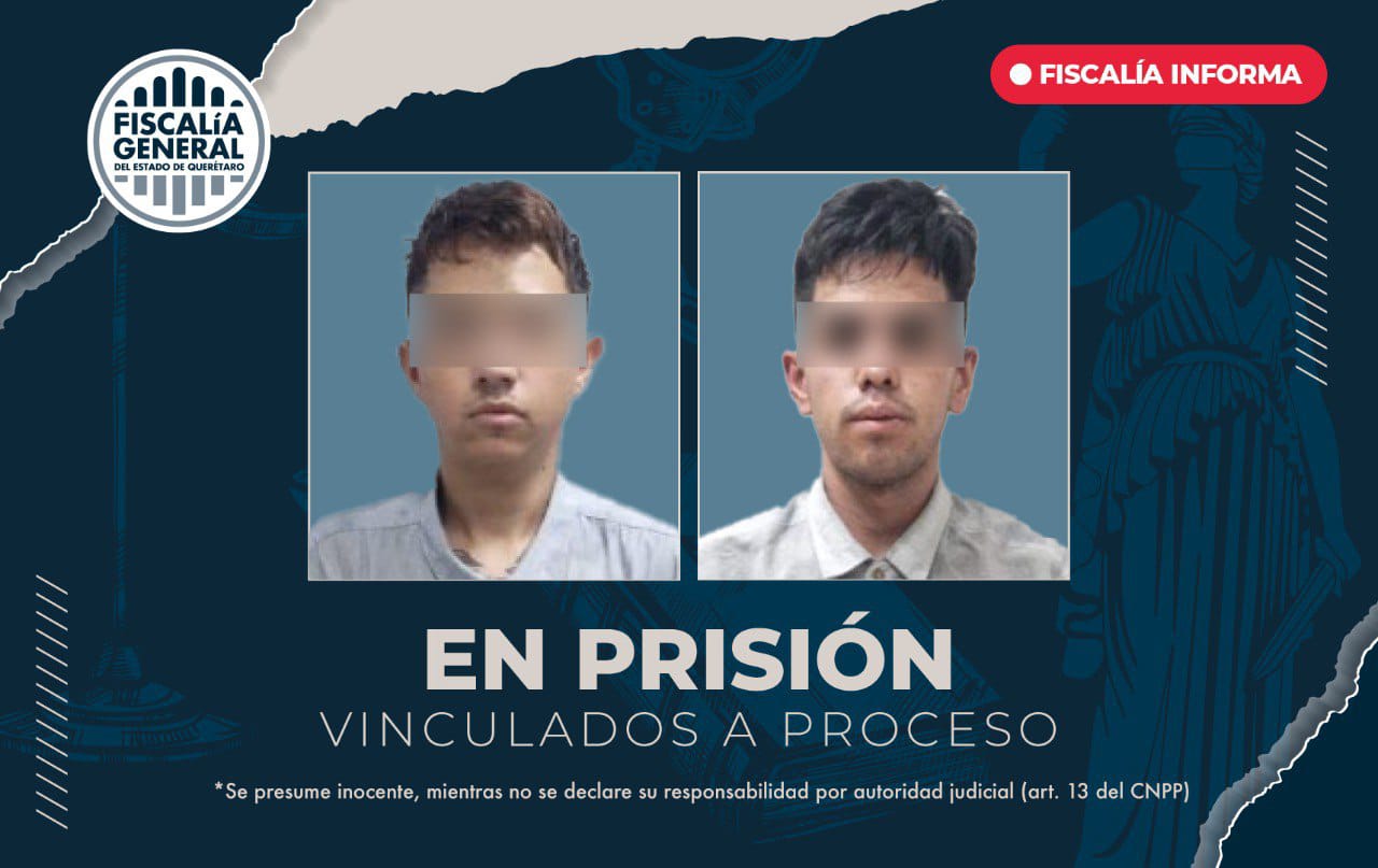 En prisión, 2 personas por homicidios de 2023