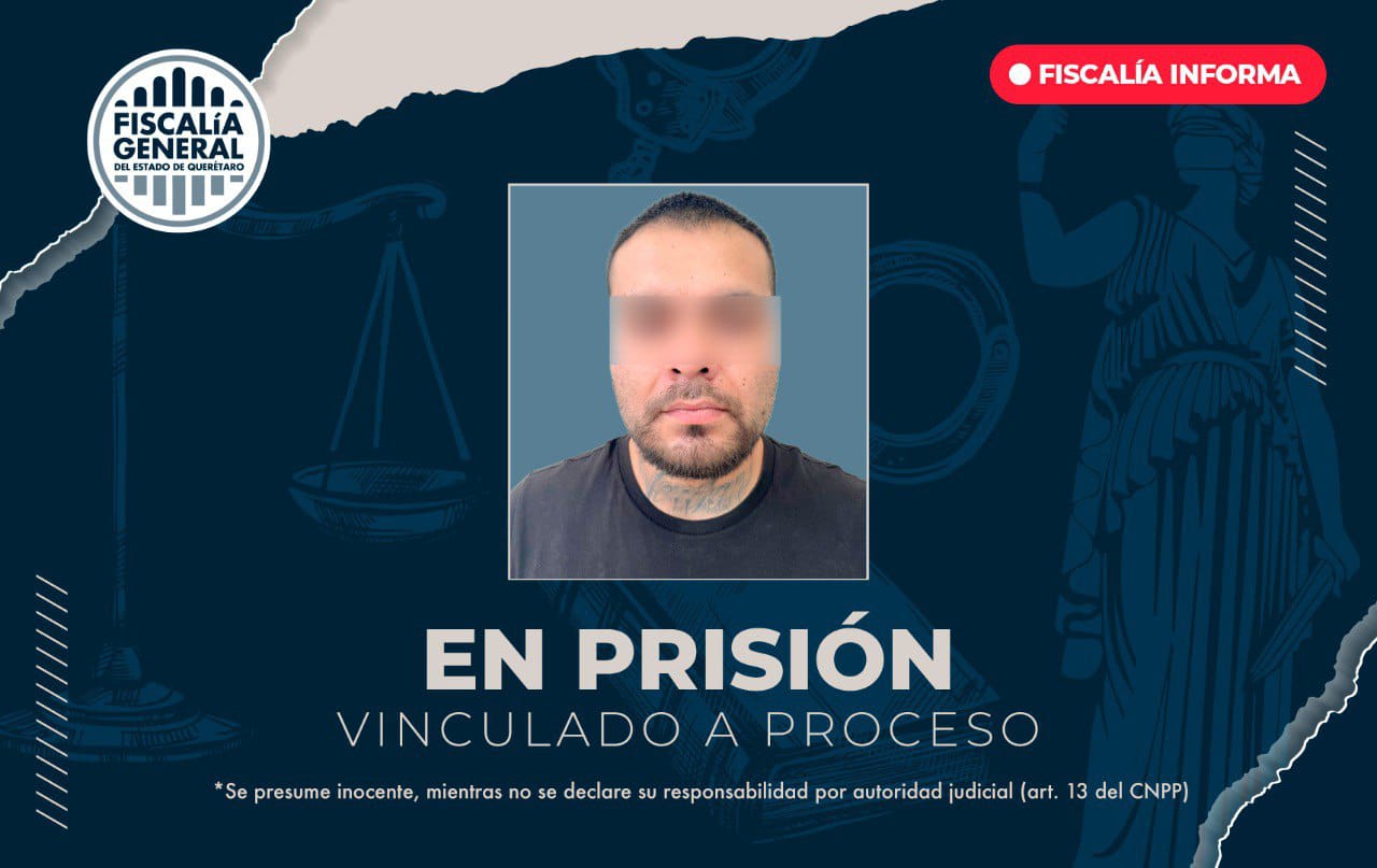 En prisión por homicidio en La Purísima, Pedro Escobedo.