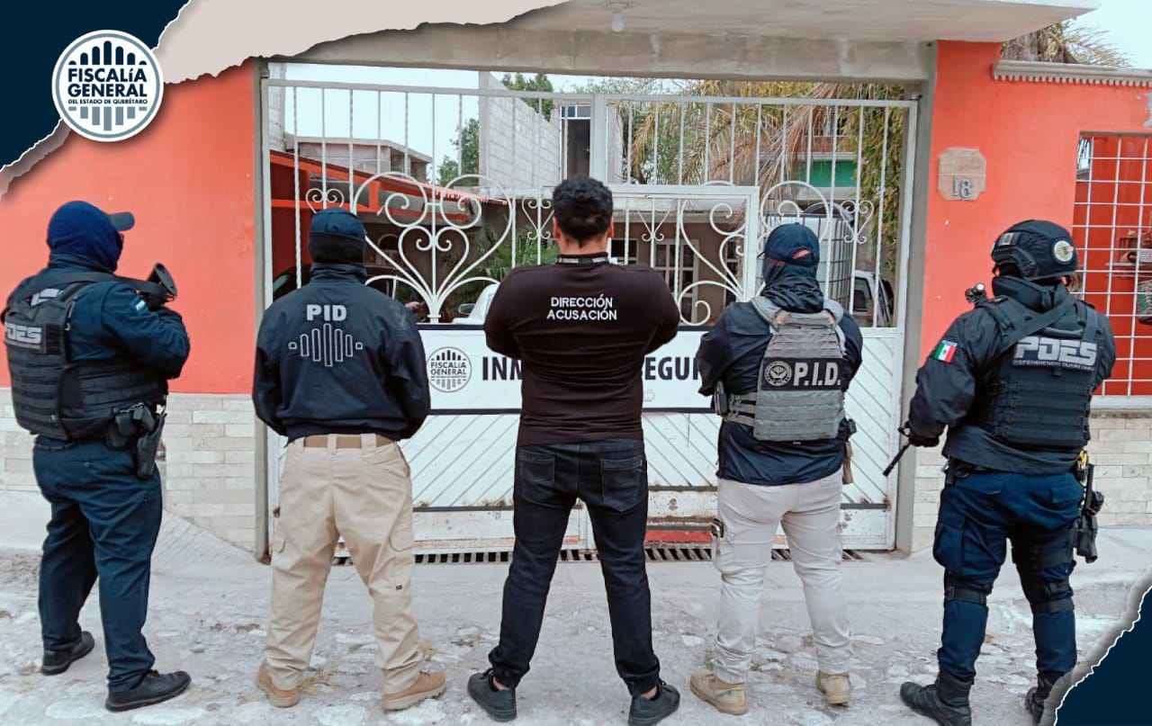 Realiza FGE cateos en Cadereyta; 4 fueron detenidos