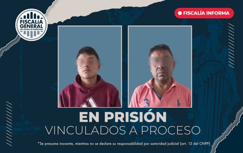 Detenidos y en prisión por robo con violencia en Tequisquiapan