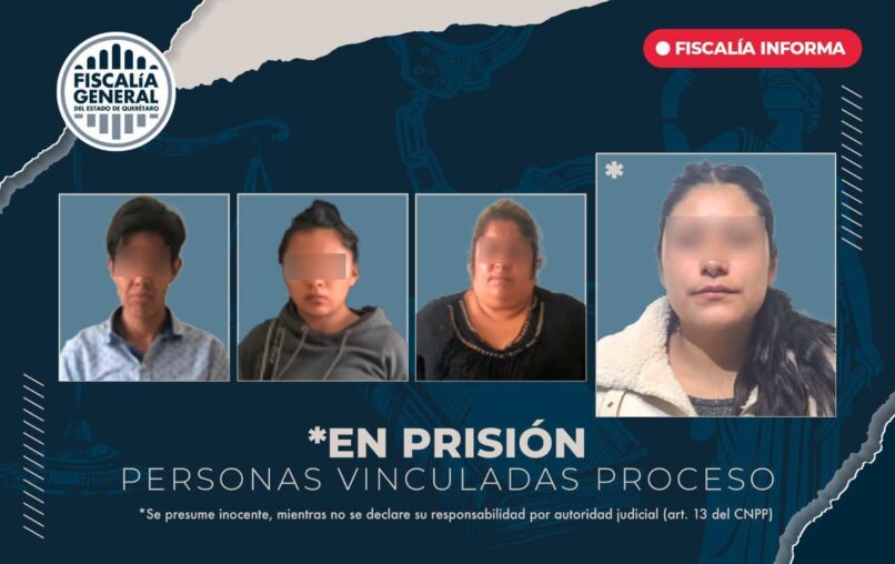 Vinculadas 4 personas por encubrir robo de celulares en Feria de Ezequiel Montes