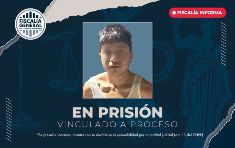 Obtiene FGE vinculación a proceso por robo calificado en Santa Rosa Jáuregui