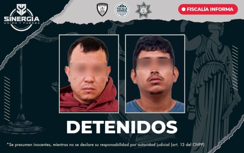 2 detenidos durante acciones en Sinergia en la Sierra