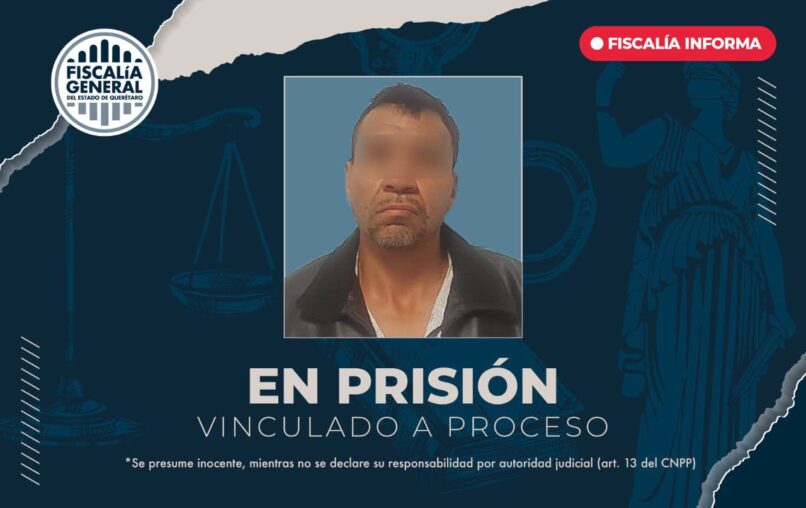Vinculado a proceso probable autor de robo en San Juan del Río