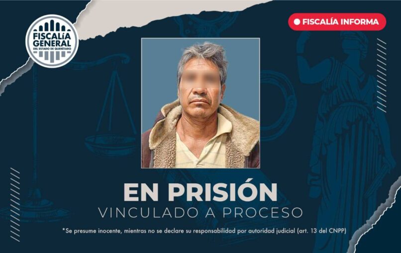 Vinculado a proceso probable autor de homicidio calificado en Amealco