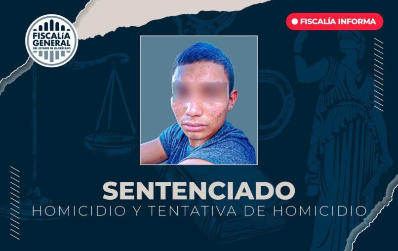 Obtiene FGE sentencia de 31 años de prisión por homicidio calificado y tentativa de homicidio