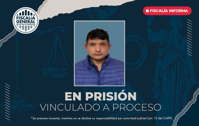 Vinculado a proceso por robo de vehículo en Pedro Escobedo