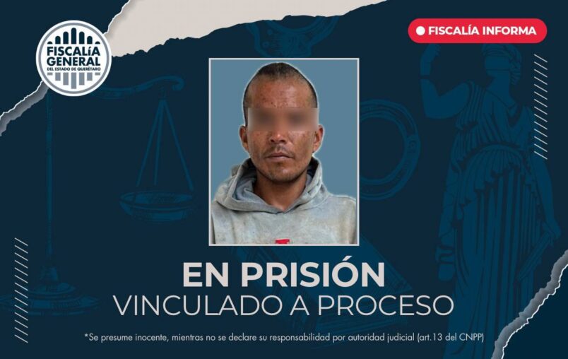 Vinculado a proceso y en prisión por robo en el Centro de Tolimán