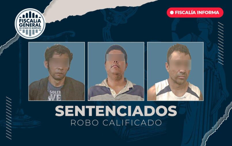 Obtiene FGE sentencia conjunta de 15 años de prisión por robo  y reparación total del daño