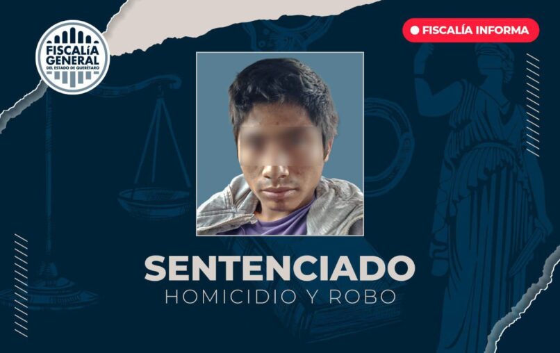 Obtiene FGE condena de casi 15 años de prisión por homicidio y robo