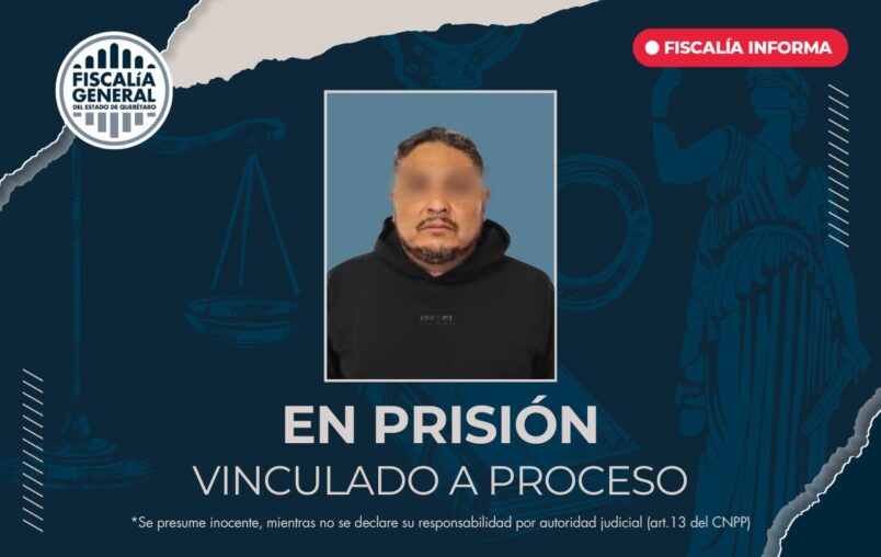 Vinculado a proceso por robo de vehículo en San Juan del Río