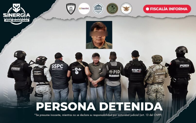 Vinculado a proceso y en prisión generador de violencia por doble homicidio en Corregidora