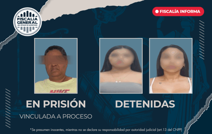 UNA PERSONA EN PRISIÓN POR FRAUDE Y DOS MAS DETENIDAS