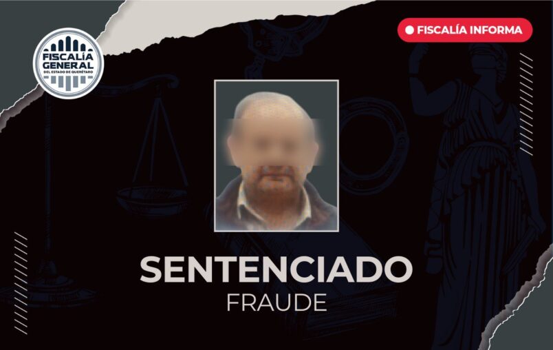 Sentencia condenatoria a falso abogado en Querétaro 