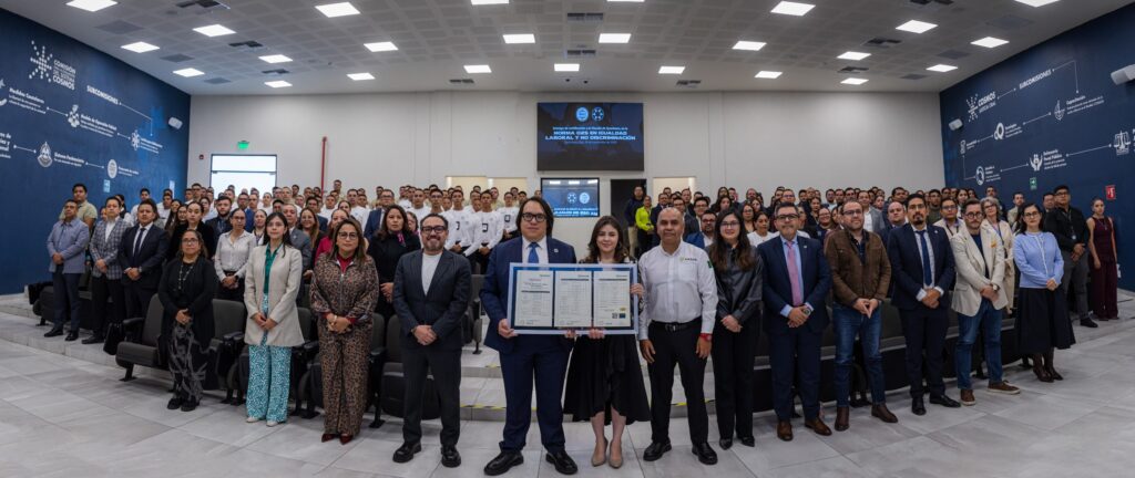 La Fiscalía de Querétaro obtiene la certificación en la Norma NMX-R-025 en Igualdad Laboral y No Discriminación