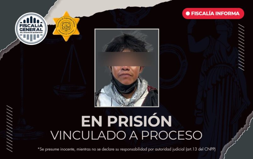 En prisión tras robo específico a casa habitación en condominio ubicado en Querétaro