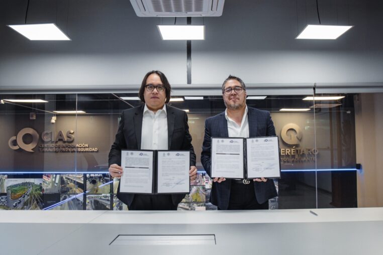FISCALÍA GENERAL DE QUERÉTARO Y EL CENTRO DE INFORMACIÓN Y ANÁLISIS PARA LA SEGURIDAD FIRMAN CONVENIO PARA FORTALECER INVESTIGACIONES
