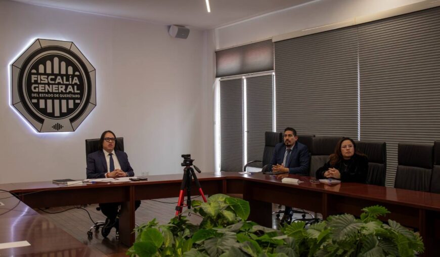 Fiscalía de Querétaro dialoga con México Evalúa sobre estrategia Sinergia