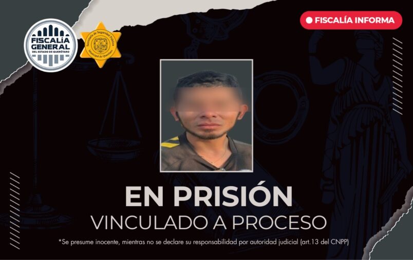 En prisión por Robo de motocicleta en Querétaro
