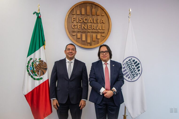 Fiscal General y alcalde de San Juan del Río refuerzan coordinación en seguridad