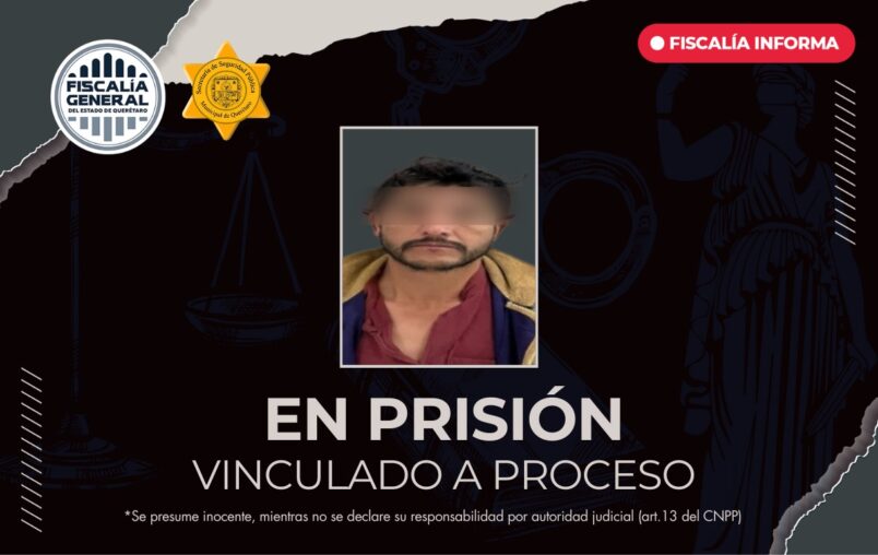 Vinculado a proceso y en prisión por robar tienda comercial en el centro de Querétaro