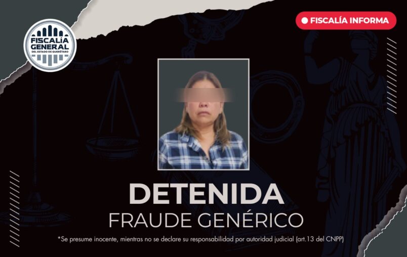 Detenida por fraude relacionado con programas de vivienda en Landa de Matamoros.​