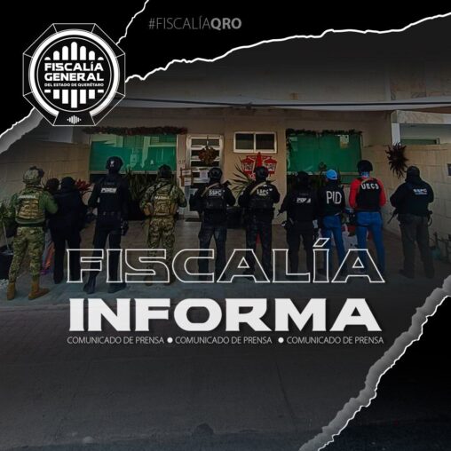 Fiscalía de Querétaro colabora en la detención de “El Moncho” con autoridades federales