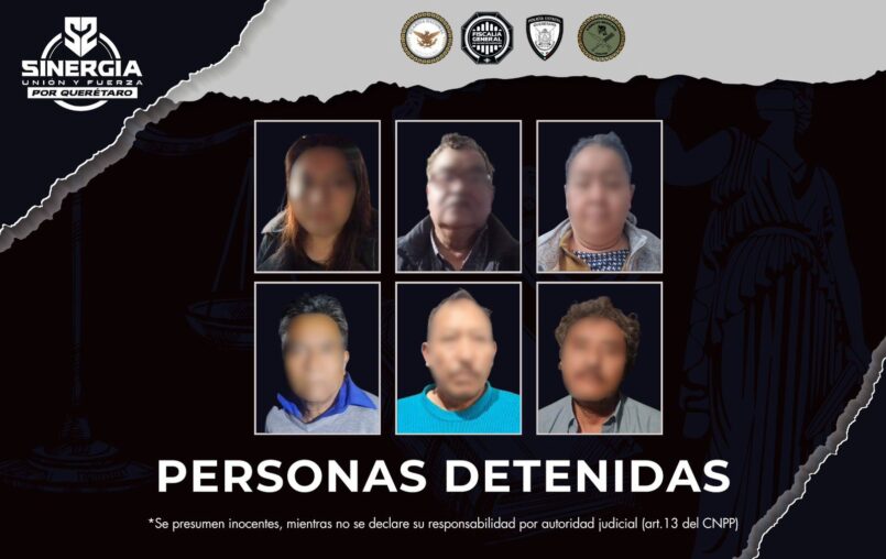 Sinergia por Querétaro da continuidad a cateos por fraude y logra cumplir seis aprehensiones más