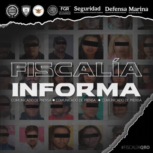 Fiscalía de Querétaro participa en operativos coordinados con fuerzas federales