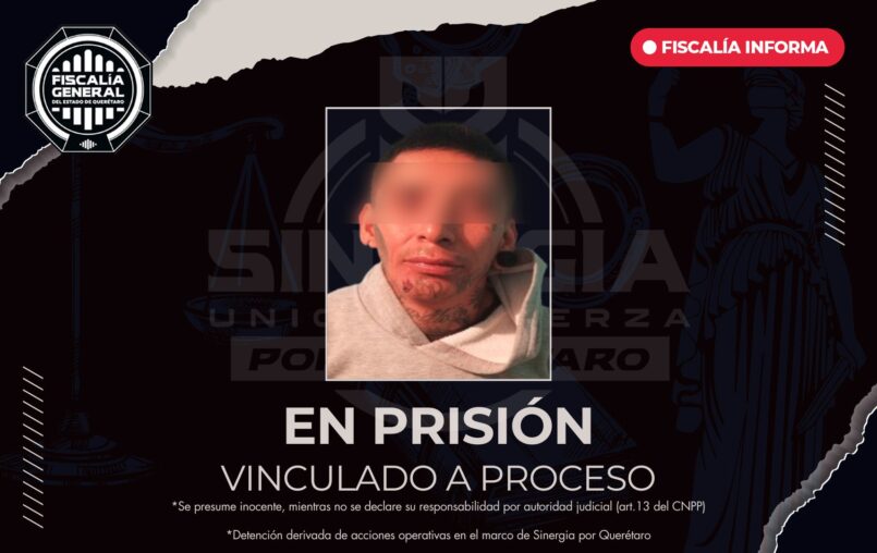 “El Memín” detenido en cateo de Sinergia y enviado a prisión por homicidio calificado en grado de tentativa