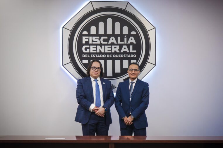 Fiscal General sostiene reunión de trabajo con el Presidente del Colegio de Notarios