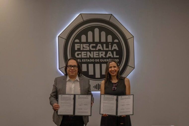 Fiscalía de Querétaro firma convenio de seguridad con colonos de Cumbres del Lago