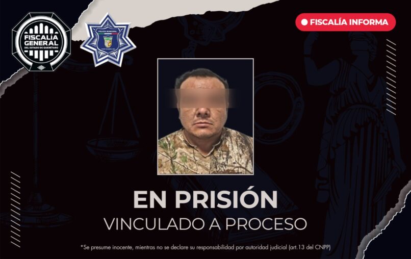 En prisión y vinculado a proceso por robo de vehículo en Pedro Escobedo