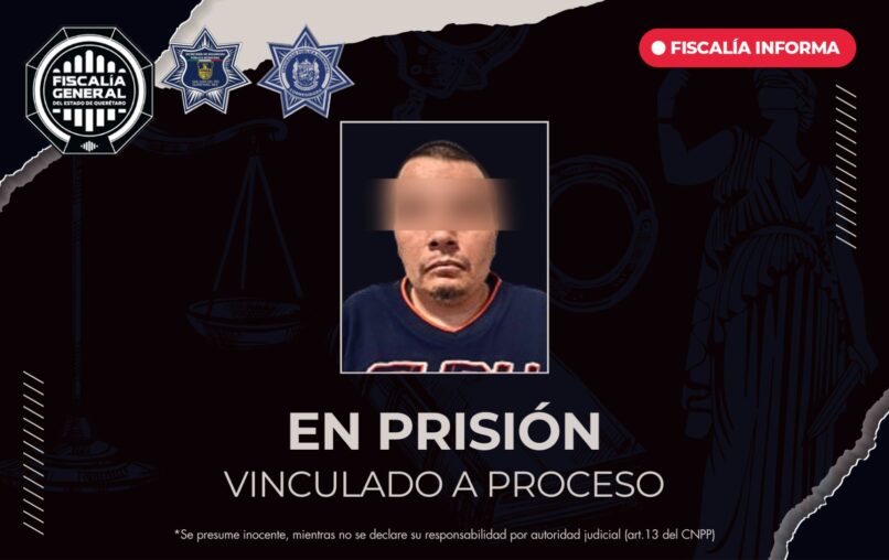 En prisión y vinculado a proceso por robo de vehículo con violencia en San Juan del Río