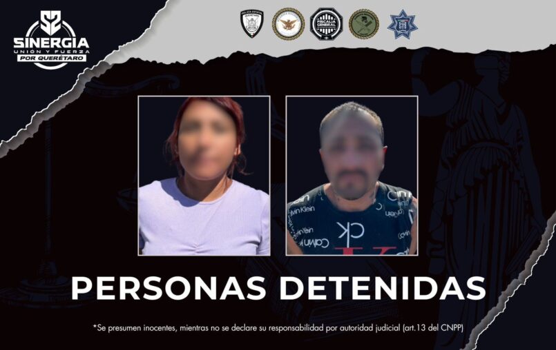 Sinergia ejecuta siete cateos simultáneos en El Marqués y logra detenciones por delitos contra la salud