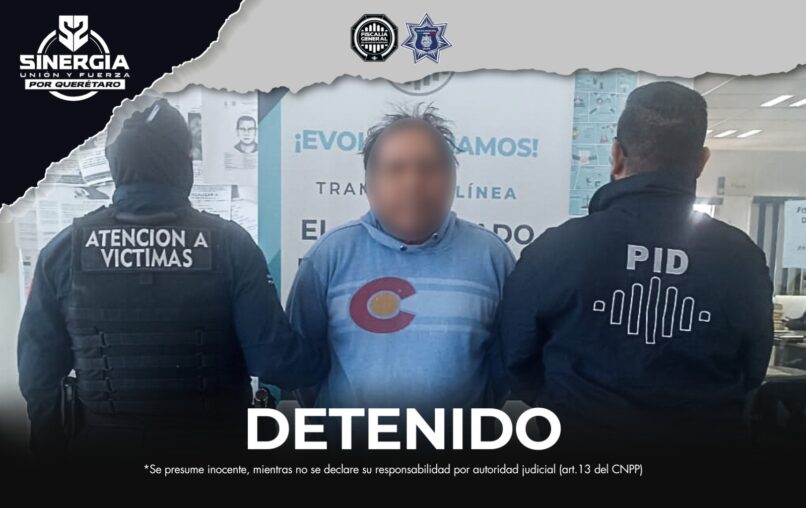 Sinergia cumplimenta orden de aprehensión en contra de «el Brujo», por violación equiparada