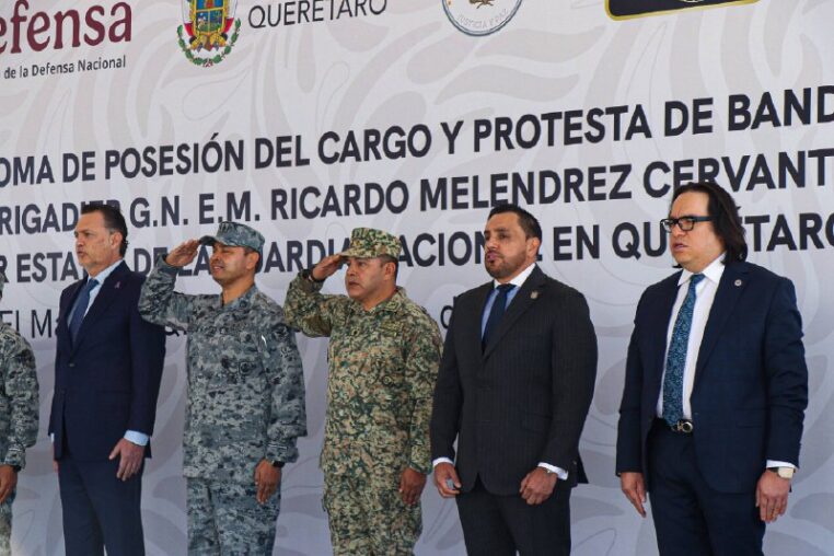 Fiscal General asiste a toma de posesión del nuevo Coordinador Estatal de la Guardia Nacional