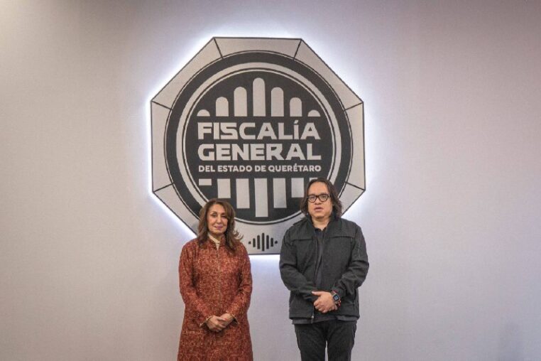 Fiscal General se reúne con delegada del IMSS en Querétaro