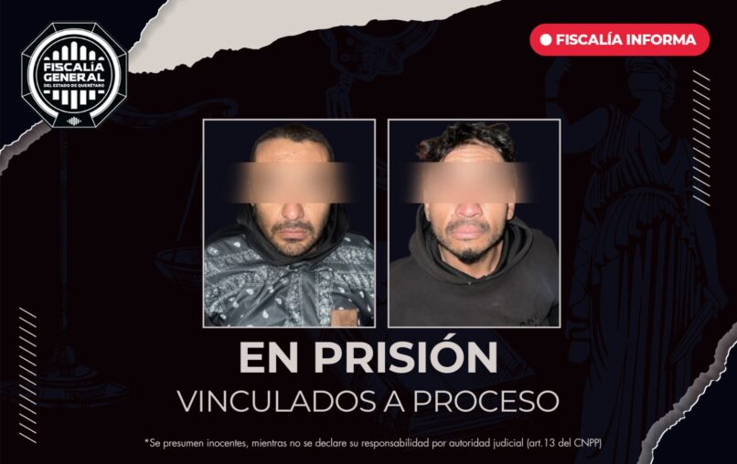 En prisión dos hombres por robo a comercio tras actos vandálicos en Pedro Escobedo